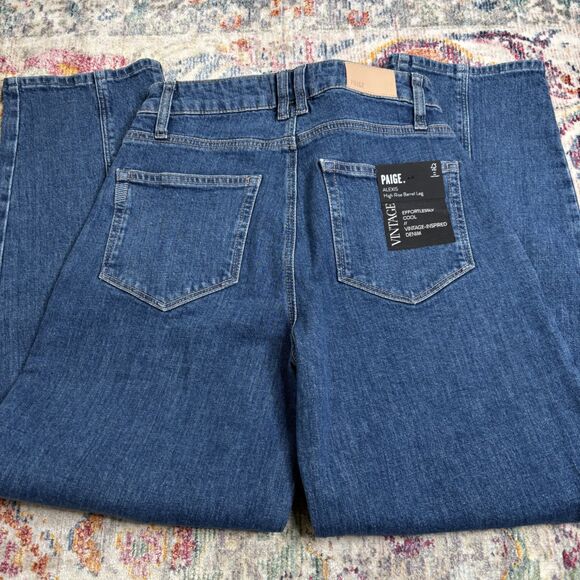 PAIGE Alexis Cargo Barrel Leg Jeans - Picture 3 of 6